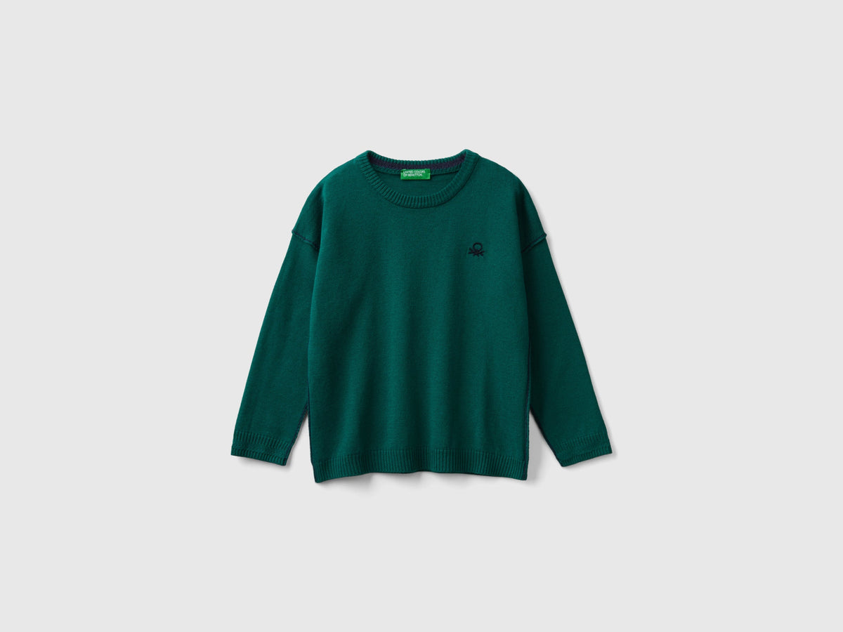 Maglia con ricamo logo