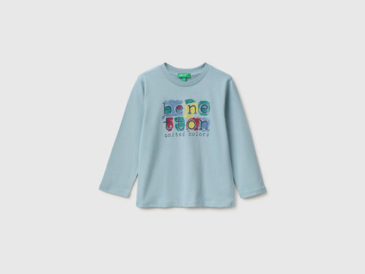 T-shirt manica lunga con stampa