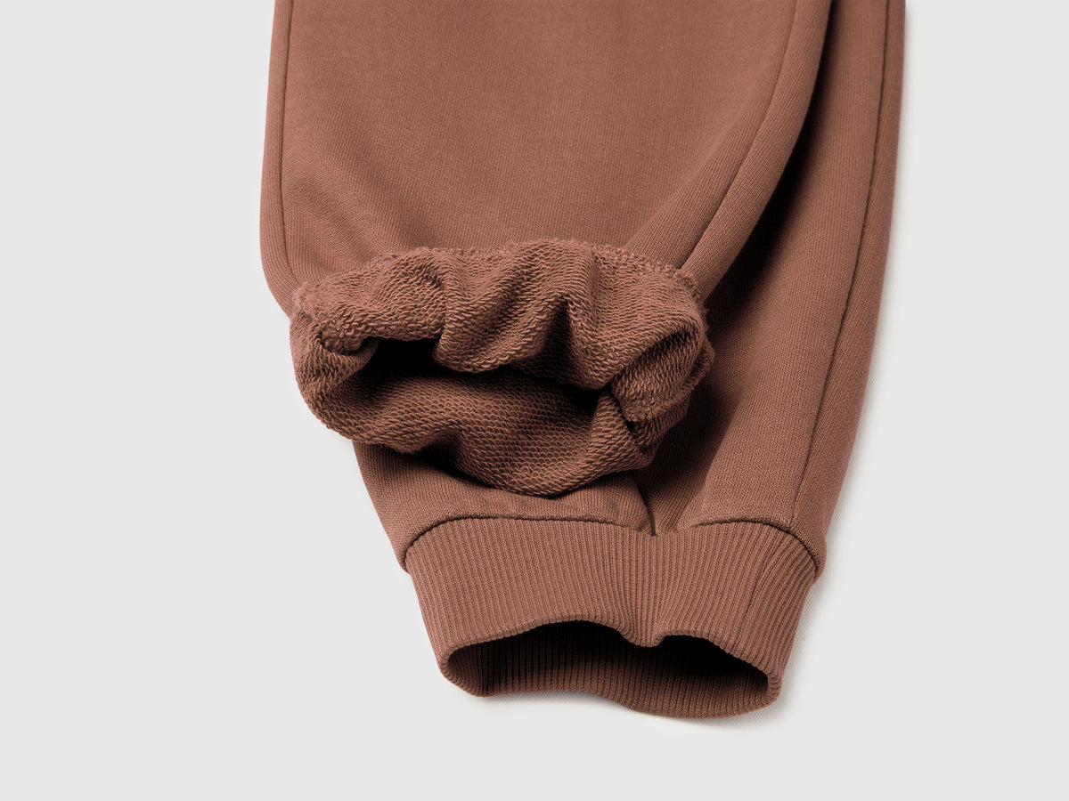 Joggers in felpa 100% cotone