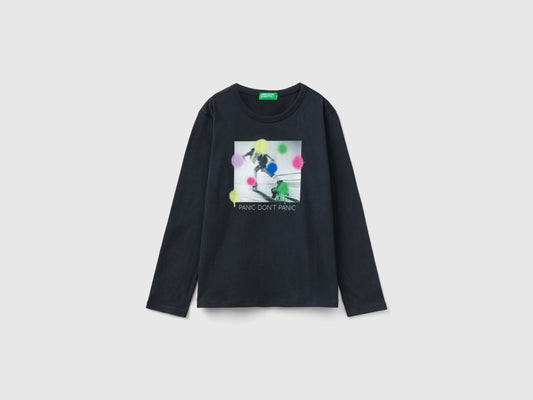 Calda t-shirt con stampa fotografica