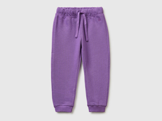 Pantaloni in felpa di cotone bio