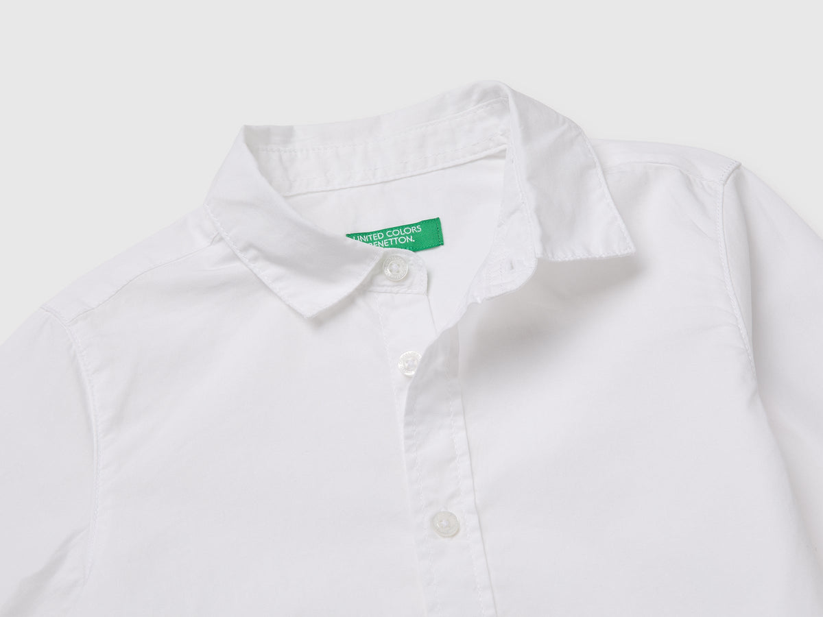 Camicia a righe 100% cotone
