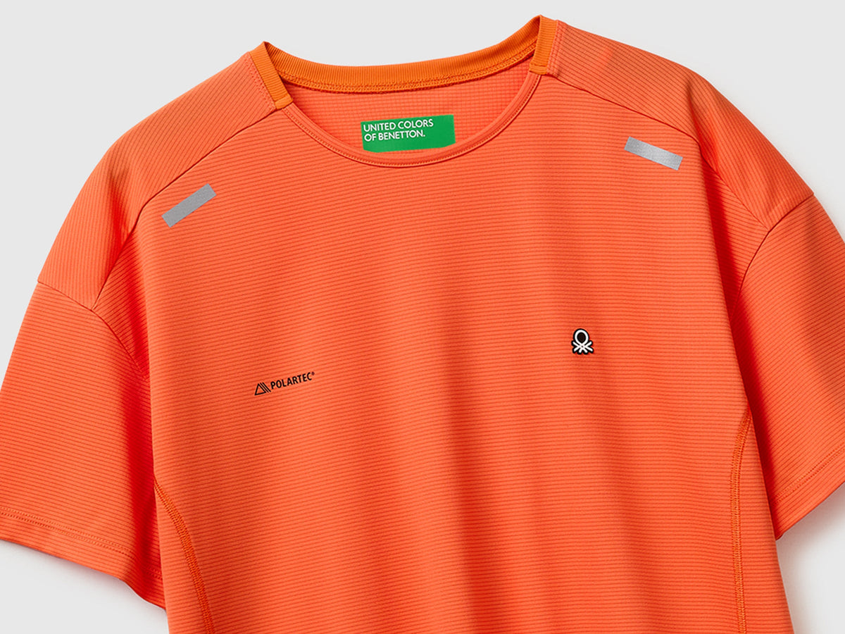 T-shirt in tessuto tecnico Polartec®
