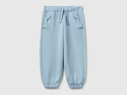 Pantaloni in felpa con fiocchi