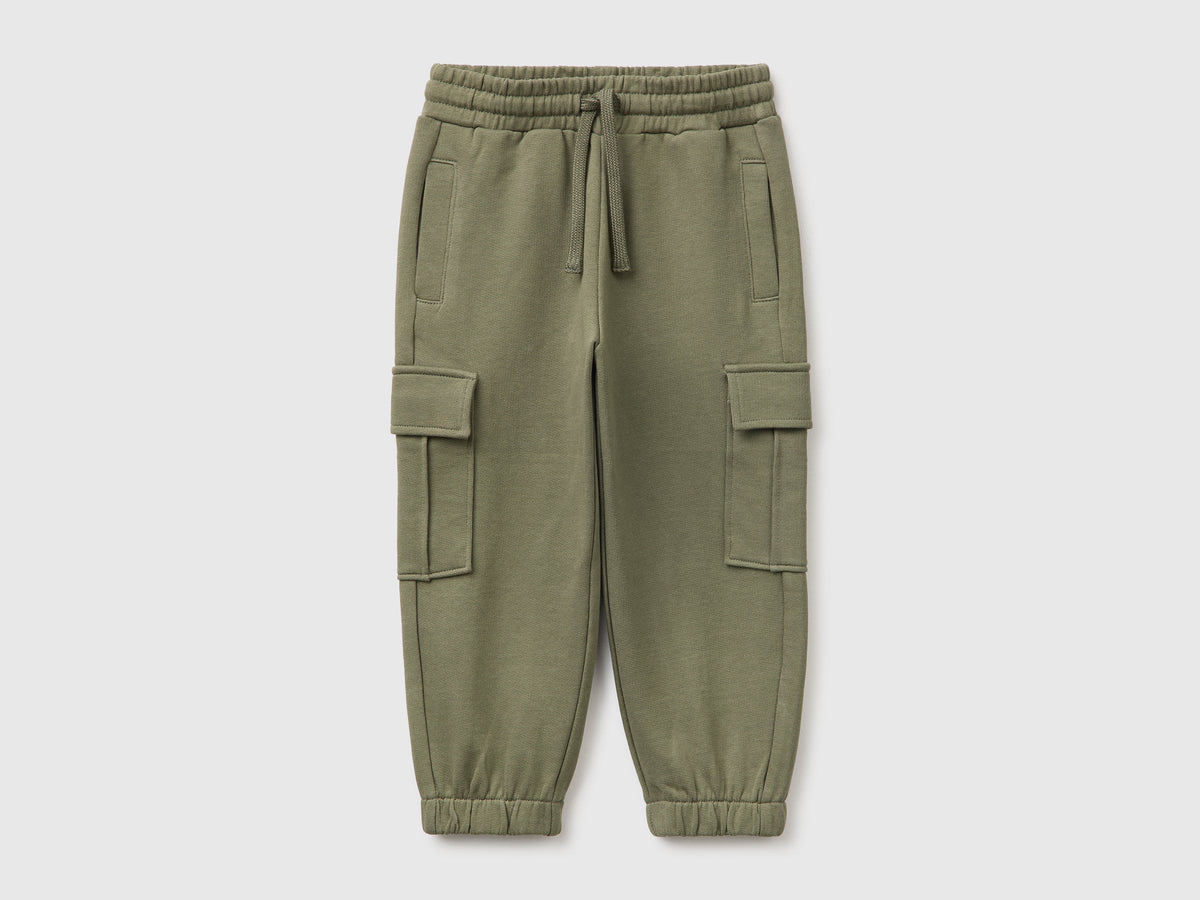 Pantaloni in felpa con tasconi