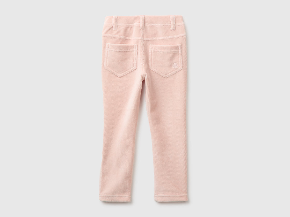 Pantaloni in ciniglia a costine