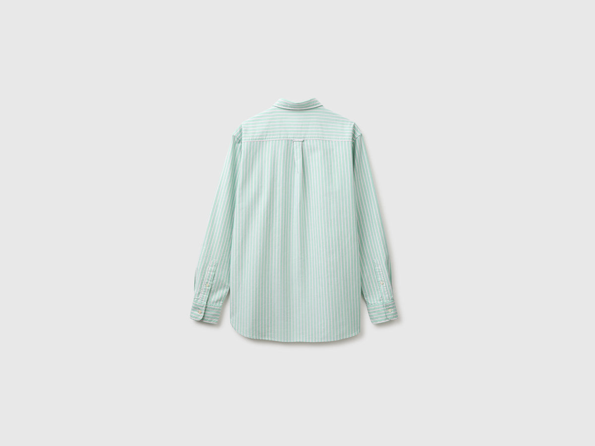 Camicia a righe button down