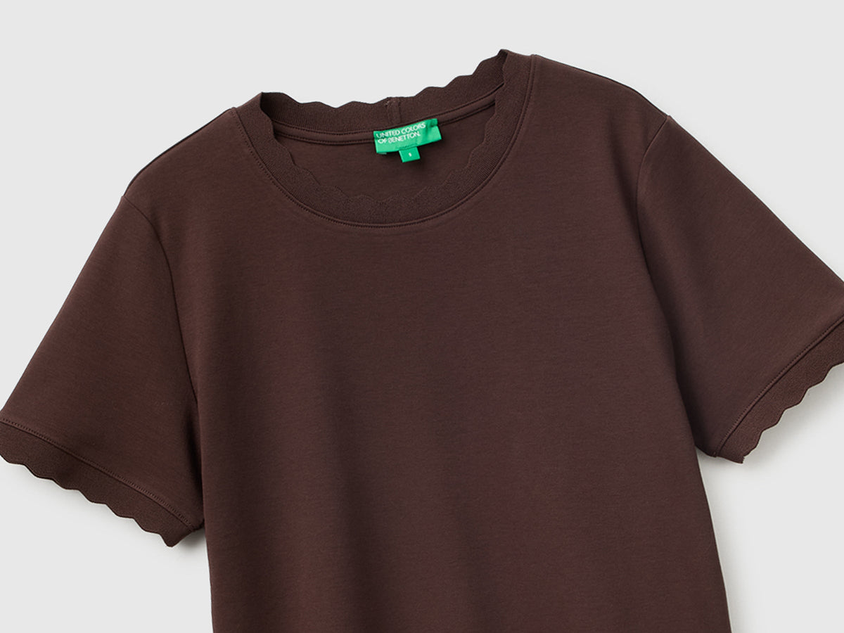 T-shirt girocollo 100% cotone