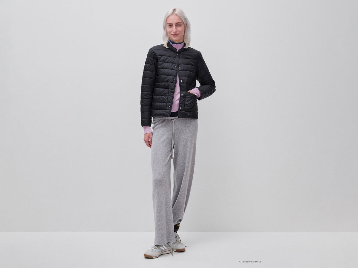 Piumino leggero slim fit