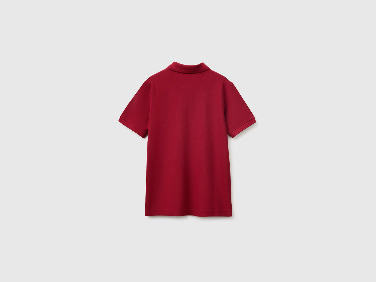 Polo manica corta in cotone bio