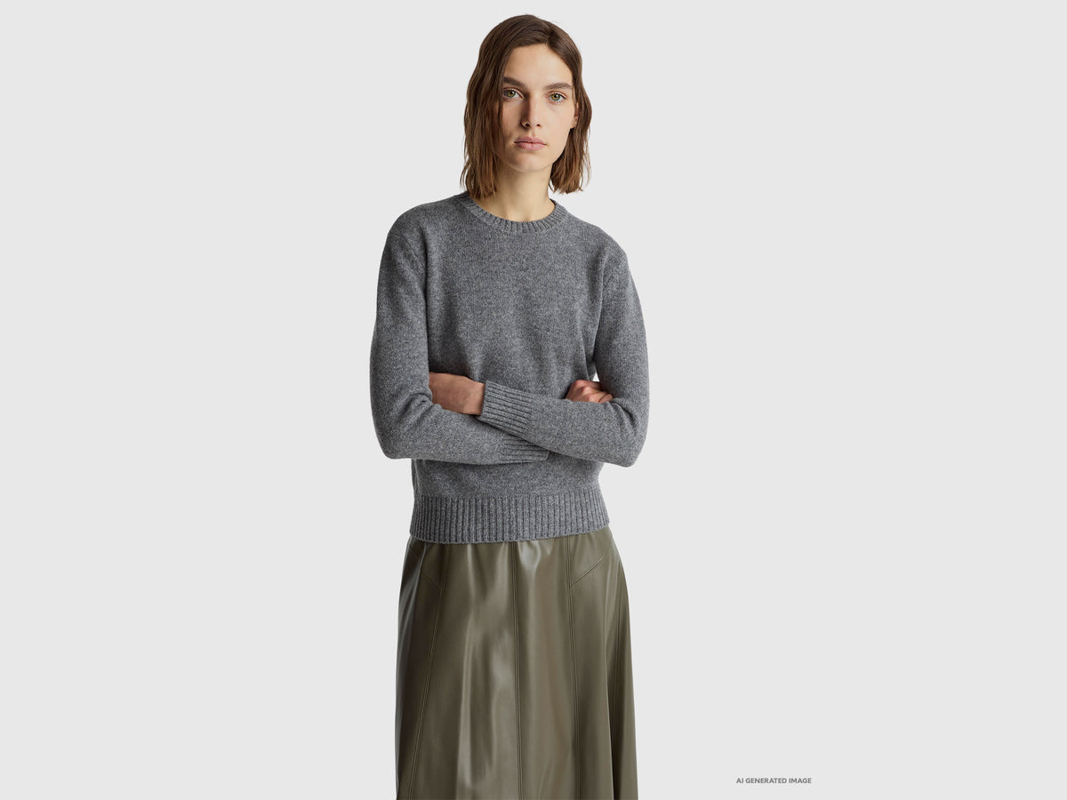 Maglia in pura lana Shetland