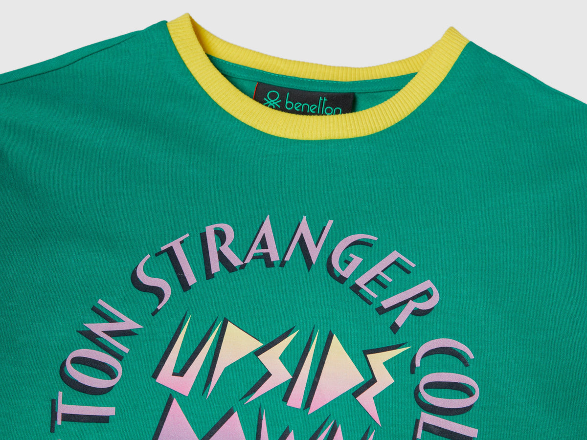T-shirt con stampa Stranger Things