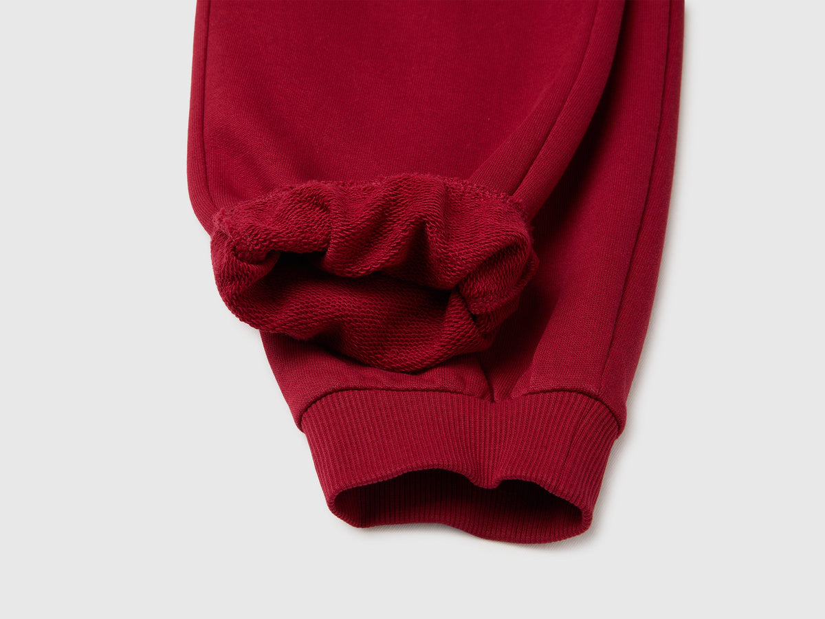 Joggers in felpa 100% cotone