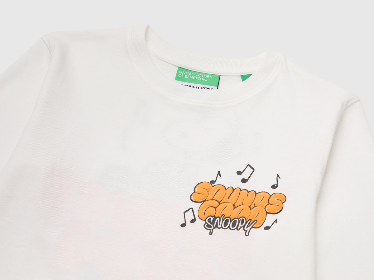 T-shirt con stampa effetto rigonfio ©Peanuts