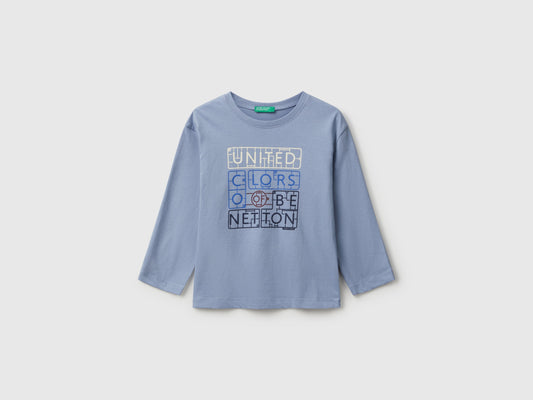 T-shirt con stampa logo