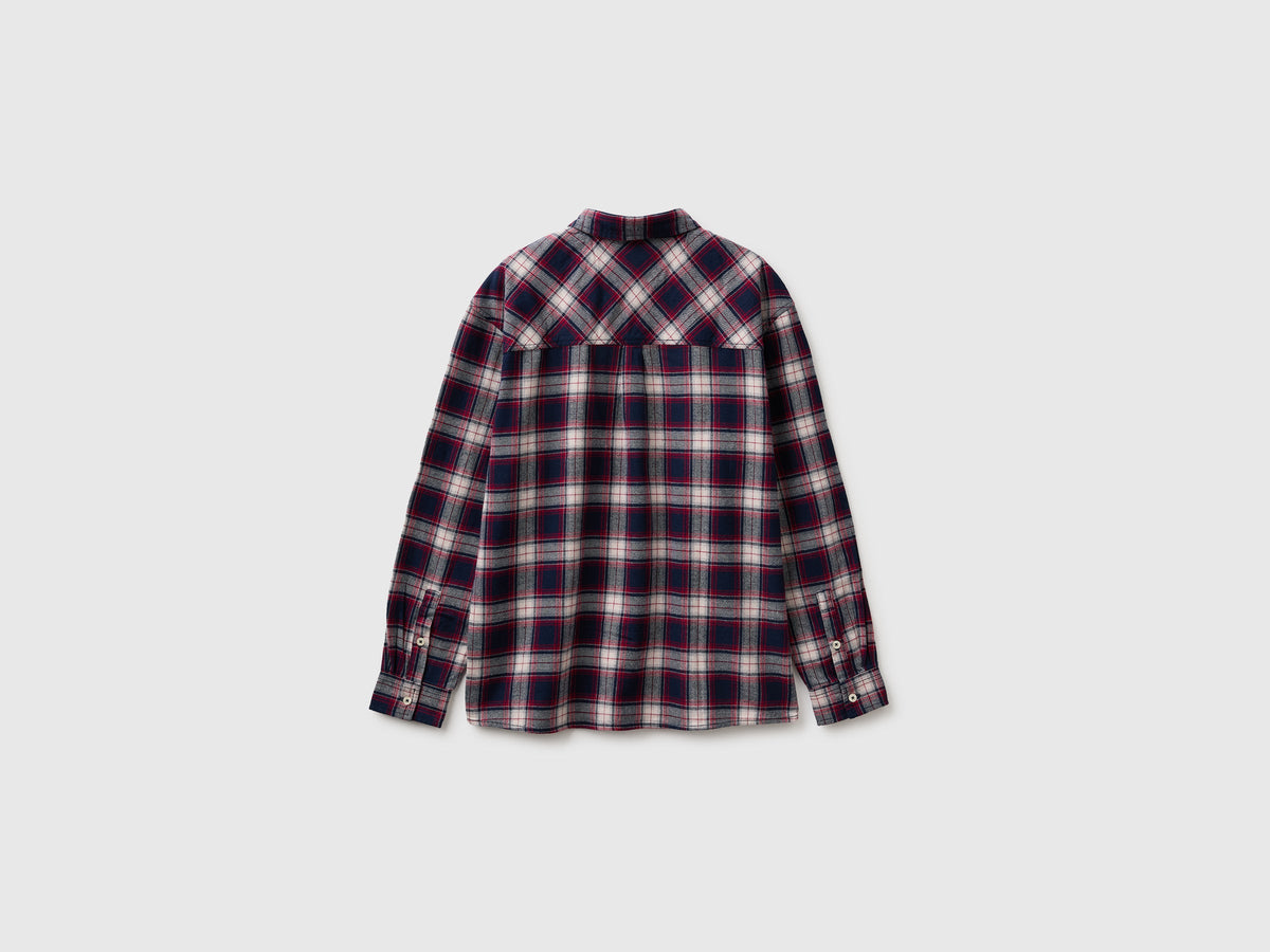 Camicia a quadri over fit