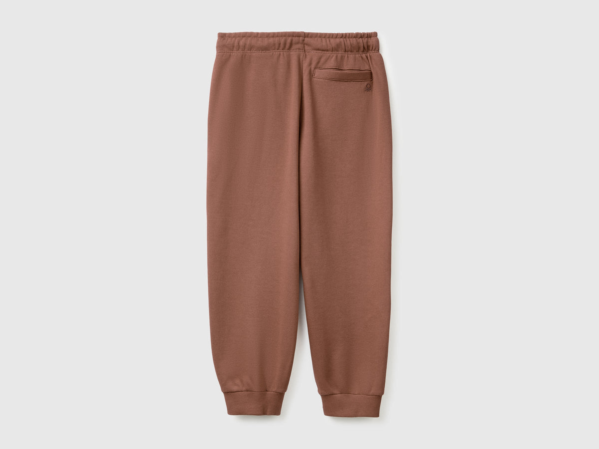 Joggers in felpa 100% cotone