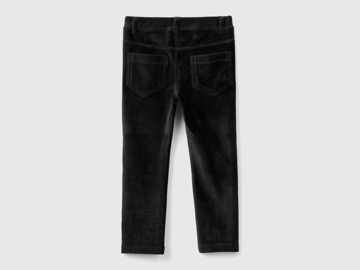 Pantaloni in ciniglia a costine