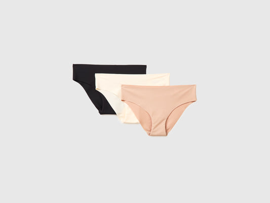 Tre slip senza cuciture